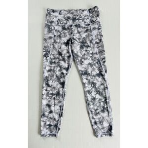 Athleta Tie Dye Legging Salutation Ankle Stretch Powervita UPF 50, Size M